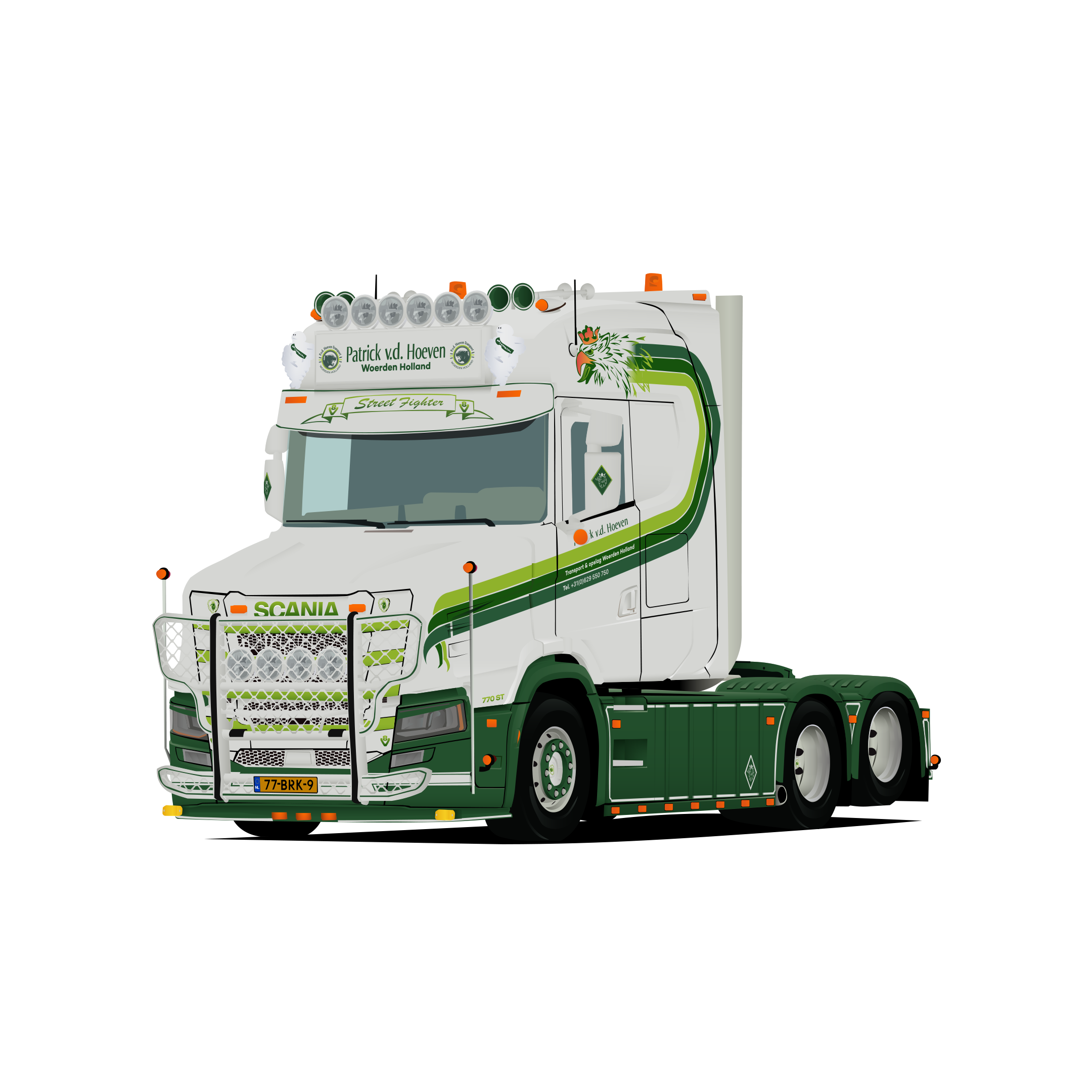 Truck Left